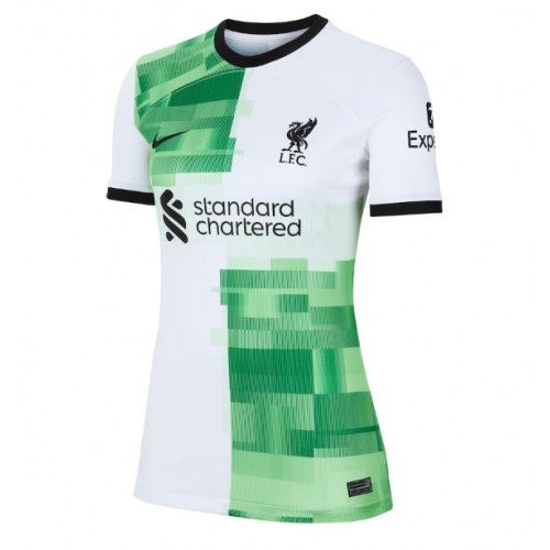 Liverpool Virgil van Dijk #4 Bortedrakt Kvinner 2023-24 Kortermet Liverpool Virgil van Dijk #4 Bortedrakt Kvinner 2023-24 Kortermet